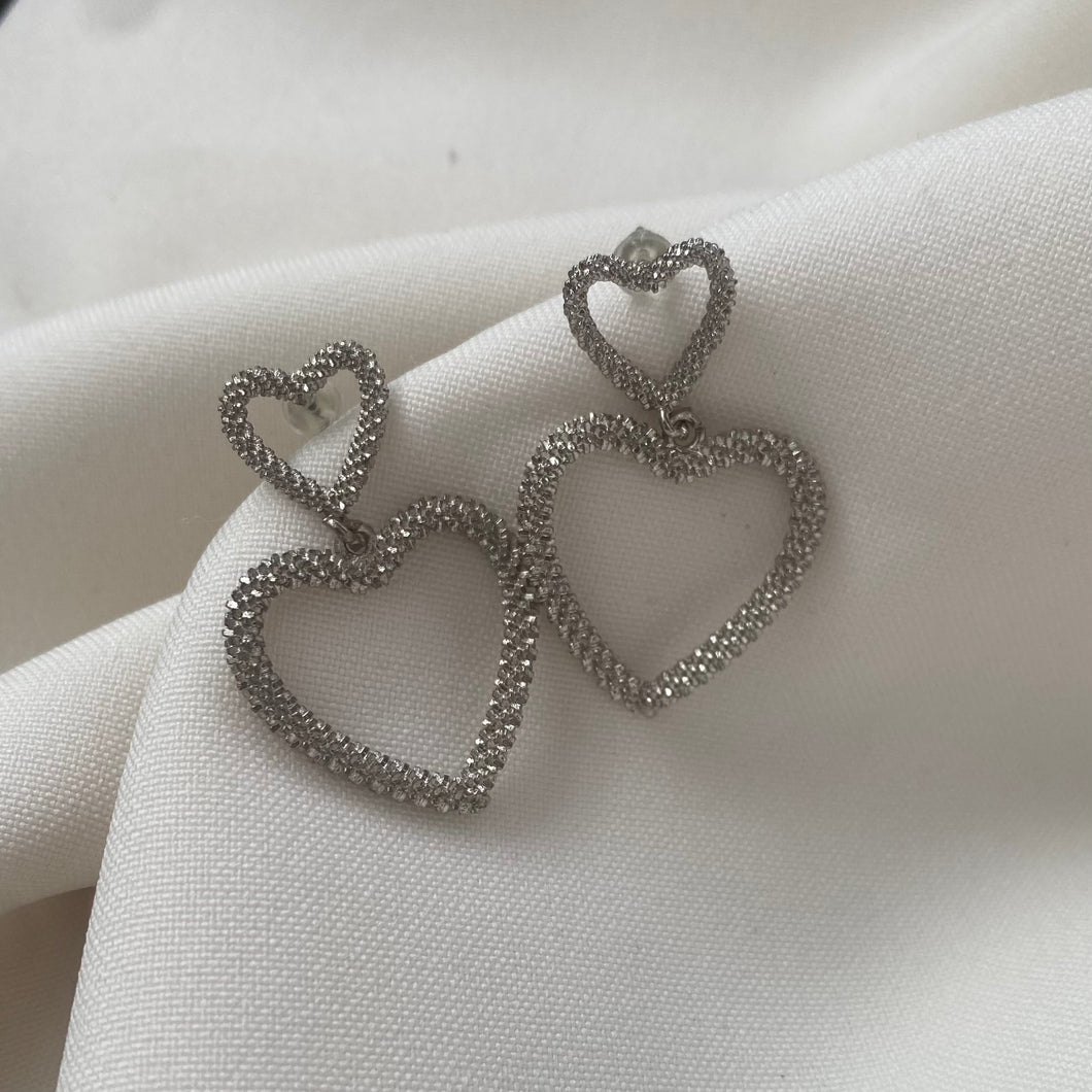 Aretes corazón